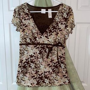 EMMA JAMES. WOMENS TOP. SIZE S